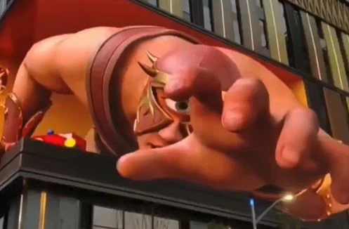 Màn hình 3D khổng lồ khỏa thân do LOSCEN làm ra đã trở thành điểm nhấn của cả...